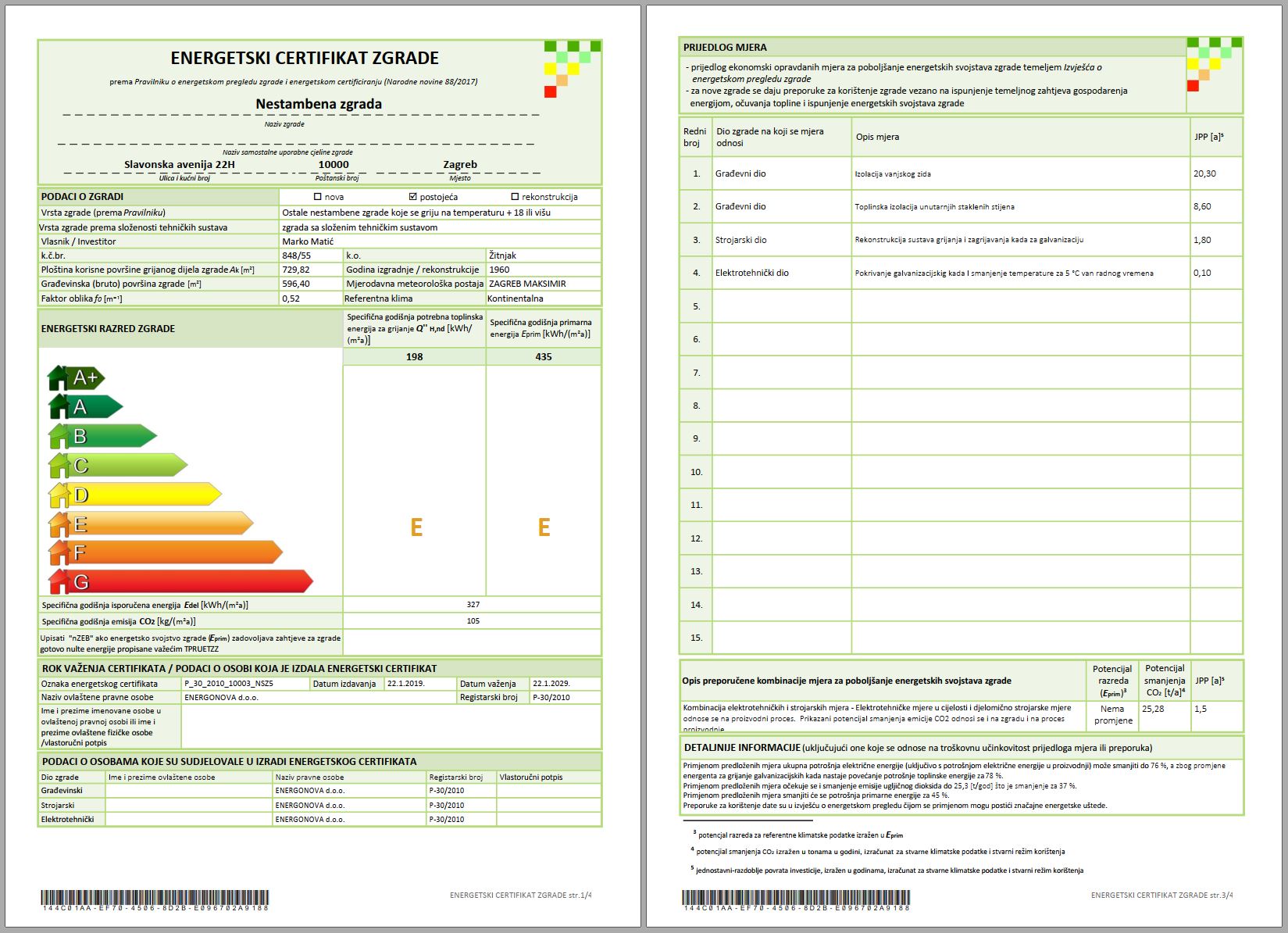 Energetski pregled i certificiranje zgrada